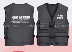 Áo Gile Đồng Phục Studio Chuẩn Phong Cách Media