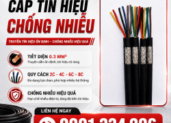 Cáp Tín Hiệu Chống Nhiễu 0.3mm² – 2/4/6/8 Lõi ALTEK KABEL