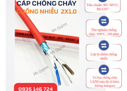 Cáp chống cháy chống nhiễu 2x1.0 Fr Altek Kabel