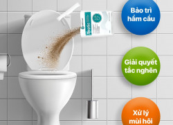 EcoClean Septic – Men Vi Sinh Thông Tắc Bồn Cầu, Giảm Mùi Hôi Hiệu Quả