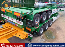 Mooc cổ cò CIMC Dongyue Patec 3 trục 45 feet tải 32.85 tấn mẫu mới 2026
