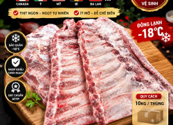 Giá Sườn Thăn Heo – Sườn Thăn Đông Lạnh Nhập Khẩu