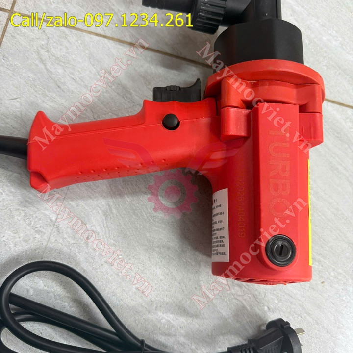 Máy bơm hút dầu thùng phi chạy điện Turbo TB-19D