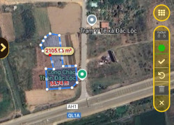 Bán lô đất tại thôn Đắc Lộc, Vĩnh Phương Nha Trang, diện tích lớn 2122m2