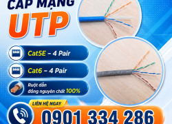 Cáp Mạng Cat5e & Cat6 UTP Đồng 100% | ALTEK KABEL