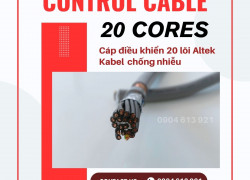 Cáp điện chống nhiễu 20x0.5/20x0.75/20x1.0/20x1.5 Altek Kabel Hà Nội, Đà Nẵng, HCM