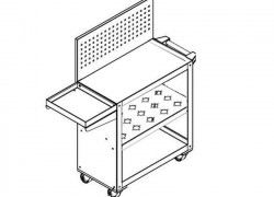 Kệ để đồ nghề BT40, Xe đẩy BT50