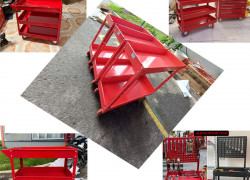Xe đẩy 2 ngăn, Xe đẩy dụng cụ 2 tầng
