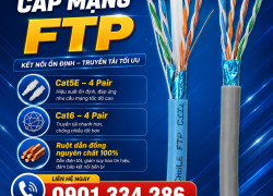 Cáp Mạng Cat5e & Cat6 FTP Chống Nhiễu ALTEK KABEL