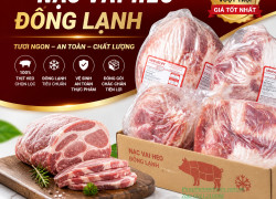 Thịt Heo Đông Lạnh Nhập Khẩu – Nạc Vai Giá Sỉ, Nguồn Hàng Ổn Định
