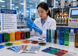 Bí Quyết Phối Hạt Nhựa Màu Cho Nhựa Tái Chế Chuẩn