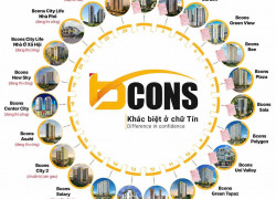 23 dự án – một điểm đáng để khách mua BCONS nhìn lại