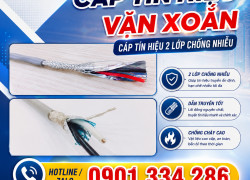 Cáp Tín Hiệu Vặn Xoắn 2 Lớp Chống Nhiễu Altek Kabel