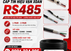 Cáp Tín Hiệu RS485 Chống Nhiễu Altek Kabel Cho Hệ Thống Truyền Dữ Liệu