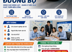 CHIÊU SINH KHÓA SƠ CẤP QUẢN LÝ VÀ KHAI THÁC VẬN TẢI ĐƯỜNG BỘ 2026