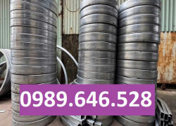 Vòng tròn sắt hộp dùng làm khung mái kính và mái che