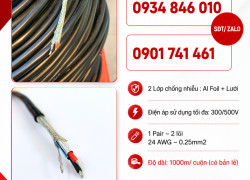 Giá cáp RS485 1 Pair 24AWG Altek Kabel chính hãng