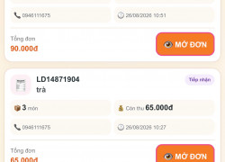 Phần mềm tiệm giặc sấy chuyên nghiệp LH: 0946.111.675