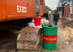 Dầu Thủy Lực cho Máy Đào, Máy Xúc Komatsu