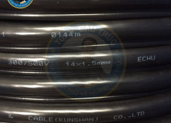 Cáp điện tròn 14Cx1.5mm²