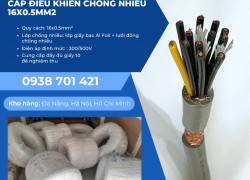 Cáp điều khiển chống nhiễu 16x0.5mm² – Truyền tín hiệu ổn định Bình Dương, Đồng Nai