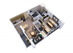 Bán căn hộ 2PN rộng 66 m² dành cho khách hàng yêu thích cuộc sống tiện nghi và thuận tiện.