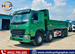 XE TẢI BEN HOWO V7G 380HP 2 CẤU HÌNH 3 CHÂN & 4 CHÂN | THÙNG VUÔNG & THÙNG U