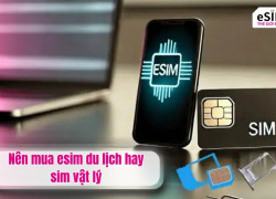 Nên mua esim du lịch hay sim vật lý