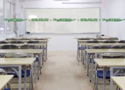 Bảng từ trắng viết bút lông cho lớp học