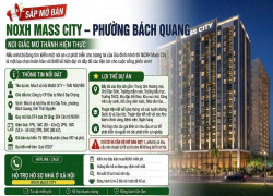 Nhà ở Xã Hội Mass City Thái Nguyên phường Bách Quang