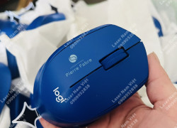 Khắc laser logo - tên - hình ảnh - lên chuột máy tính theo yêu cầu