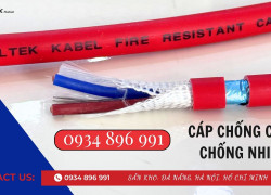 Cáp Điện Chống Cháy Chống Nhiễu 2 Lõi Giao Ngay Quảng Bình, Quảng Nam, Quảng Ngãi.