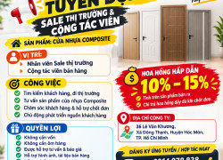 POVICO DOOR TUYỂN DỤNG – SALE THỊ TRƯỜNG & CỘNG TÁC VIÊN