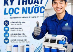 Tuyển nhân viên kỹ thuật máy lọc nước làm Vũng Tàu