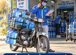 Tuyển NV giao nước, xe + xăng Cty, làm ở Gò Vấp