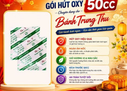 BÁNH CÓ NHIỀU DẦU MỠ? ĐỪNG BỎ QUA GÓI HÚT OXY CHỐNG MỐC