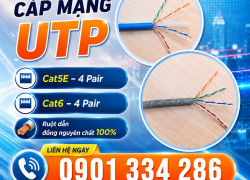 Cáp Mạng UTP 100% Đồng CAT5E CAT6 ALTEK KABEL