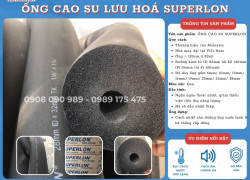 Ống cao su lưu hoá Superlon bọc cách nhiệt ống đồng