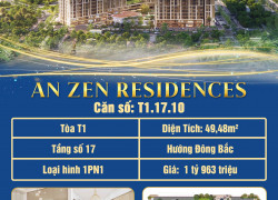 VÌ SAO CĂN 1PN AN ZEN RESIDENCES PHÙ HỢP ĐỂ ĐẦU TƯ?
