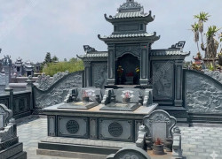 Khu lăng mộ đá xanh rêu – Trang nghiêm, bền đẹp, đậm nét truyền thống