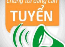 Tuyển NV kỹ thuật biết cơ bản về điện nước
