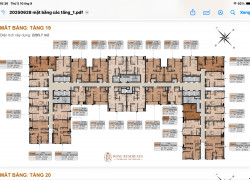 CH19: 2PN hơn 60m² thông thủy