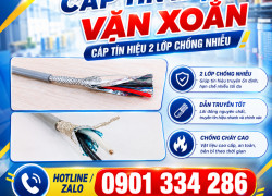 Cáp Tín Hiệu Vặn Xoắn 2 Lớp Chống Nhiễu ALTEK KABEL – Ruột Đồng