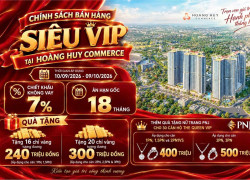 MUA HOÀNG HUY COMMERCE THỜI ĐIỂM NÀY, KHÁCH HÀNG ĐƯỢC GÌ?