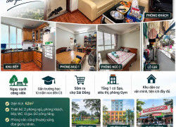 🔥 BÁN CĂN HỘ 62M² TRUNG TÂM SÀI ĐỒNG  GIÁ 3,5 TỶ 2 NGỦ ĐẦY ĐỦ NỘI THẤT 50M RA CHỢ SÀI ĐỒNG