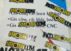 Tem inox khắc logo cho hộp bánh trung thu - Sang, đẹp, chỉnh chủ