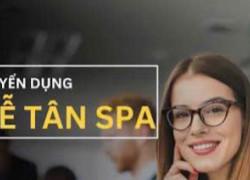 L'amant spa & salon Q2 tuyển lễ tân fulltime & partime