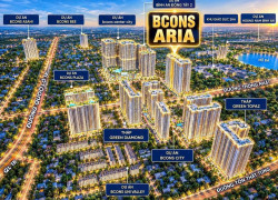 BCONS ARIA | Thanh toán 20% trong 2 năm – Căn 2PN từ 2,5 tỷ