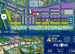 2BR Tòa P12 Sun Urban City chỉ 2,208 tỷ(Giá chỉ bằng căn 1BR + ) - Đối diện Sun World, CK tới 16,5%