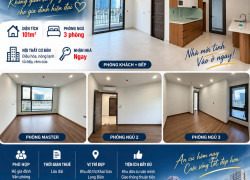 🏢 CHO THUÊ CHUNG CƯ KHAI SƠN LONG BIÊN CĂN 3 NGỦ  NHÀ MỚI TINH  101M²  12,5 TRIỆU/THÁNG